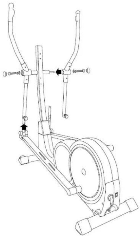 Crane IB35291 - Crosstrainer zusammenbauen/Monter le vélo elliptique/ Montare il crosstrainer - 12