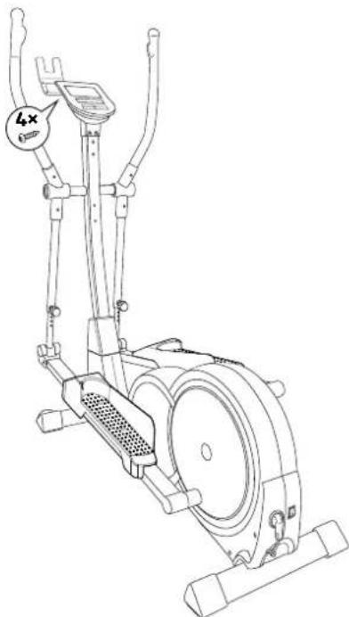 Crane IB35291 - Crosstrainer zusammenbauen/Monter le vélo elliptique/ Montare il crosstrainer - 18