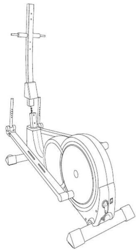 Crane IB35291 - Crosstrainer zusammenbauen/Monter le vélo elliptique/ Montare il crosstrainer - 7