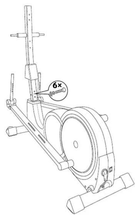 Crane IB35291 - Crosstrainer zusammenbauen/Monter le vélo elliptique/ Montare il crosstrainer - 8