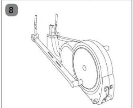 Crane IB35291 - Crosstrainer zusammenbauen/Monter le vélo elliptique/ Montare il crosstrainer - 2