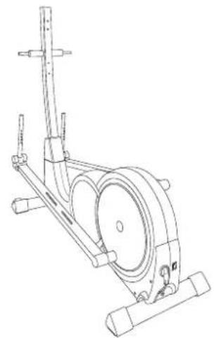 Crane IB35291 - Crosstrainer zusammenbauen/Monter le vélo elliptique/ Montare il crosstrainer - 9