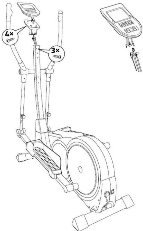 Crane IB35291 - Crosstrainer zusammenbauen/Monter le vélo elliptique/ Montare il crosstrainer - 16