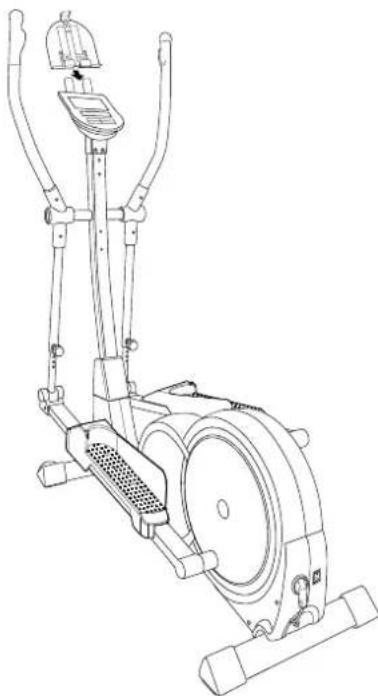 Crane IB35291 - Crosstrainer zusammenbauen/Monter le vélo elliptique/ Montare il crosstrainer - 19