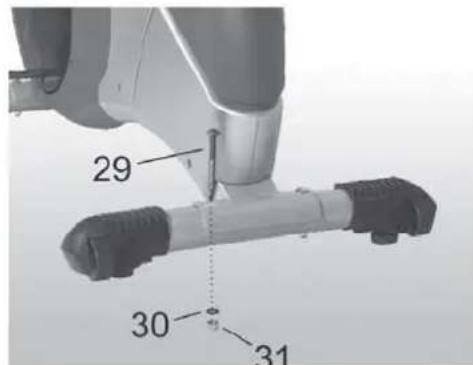 Batavus X4 - HINTERES UND VORDERES STÜTZBEIN - 2