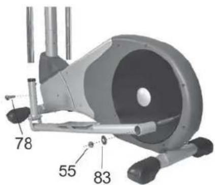 Batavus X4 - TUBOS DEL PEDAL - 1