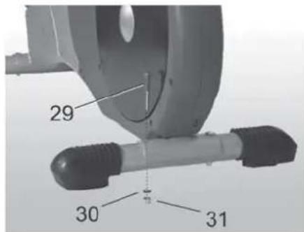 Batavus X4 - BASE APPOGGIO POSTERIORE ED ANTERIORE - 1