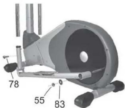 Batavus X4 - PEDALROHRE - 1