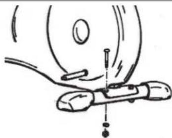 Batavus X2 - REAR AND FRONT SUPPORT - 1