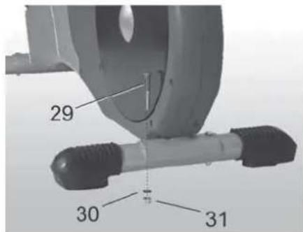 Batavus X3 - STEUNVOET ACHTER EN VOOR - 1