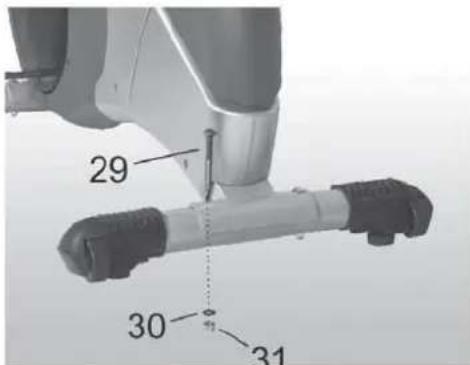 Batavus X3 - HINTERES UND VORDERES STÜTZBEIN - 2
