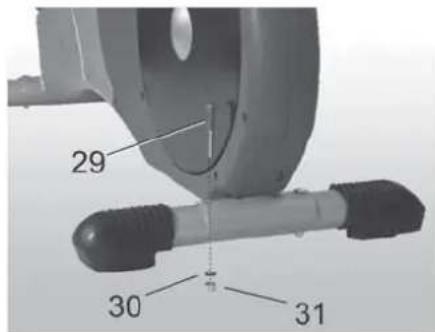 Batavus X3 - BASE APPOGGIO POSTERIORE ED ANTERIORE - 1