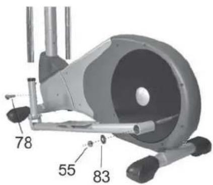 Batavus X3 - PEDALRÖR - 1