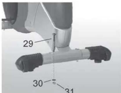Batavus X3 - REAR AND FRONT SUPPORT - 2