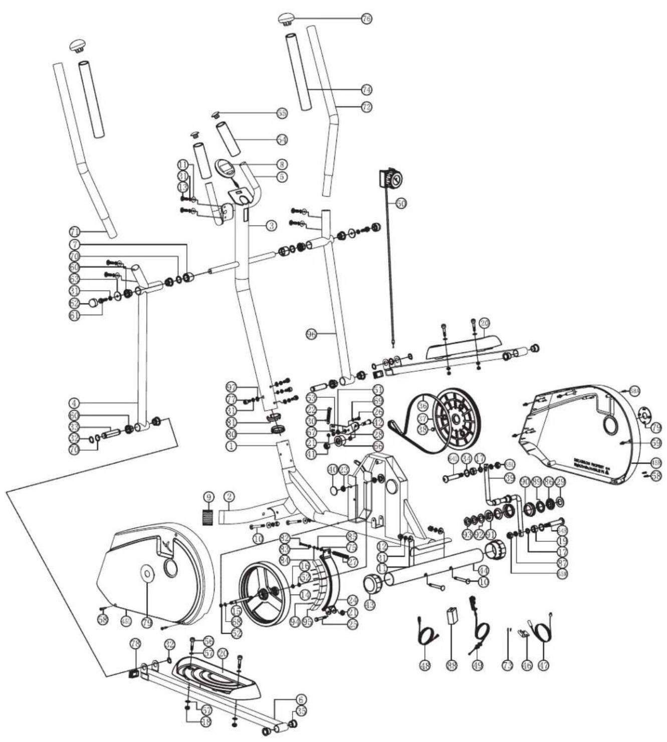DOMYOS VE 120 - GARANTIE COMMERCIALE - 1