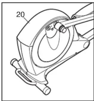 NordicTrack E5vi - COMMENT RÉGLER LE DETECTEUR MAGNETIQUE - 1