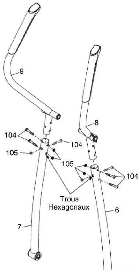NordicTrack E7.5 - TABLEAU D'IDENTIFICATION DES PIÈCES - 10