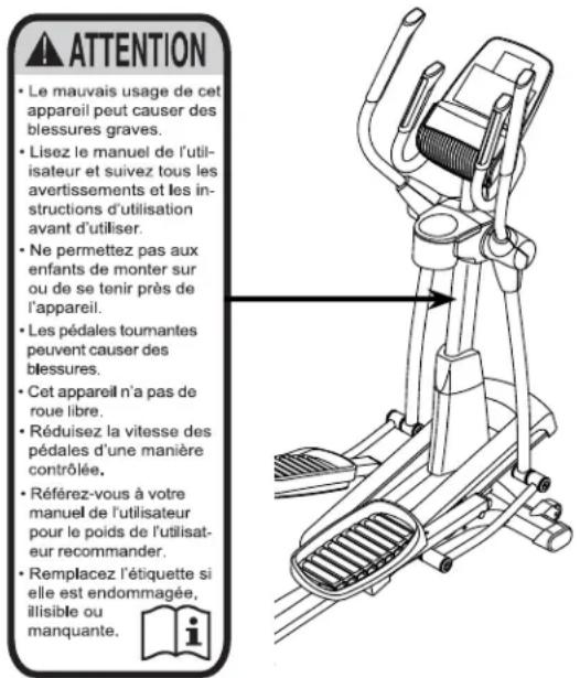 NordicTrack E7.5 - MANUEL DE L'UTILISATEUR - 2