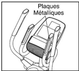 NordicTrack E7.5 - Mesurez votre fréquence cardiaque, au besoin. - 1