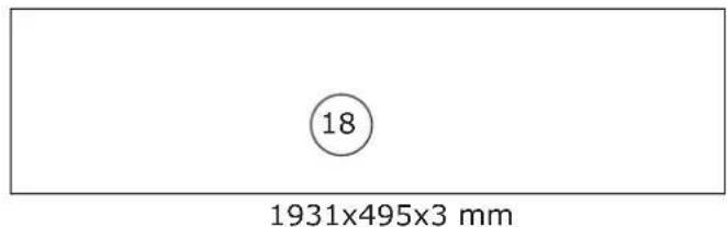 18 1931x495x3 mm