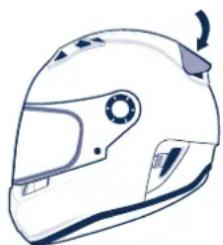 Schuberth SR1 - D-FORCE SPOILER - 1