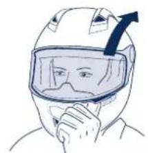 Schuberth SR1 - Regolazione per la città - 1