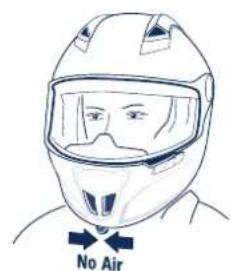 Schuberth SR1 - Ventilation 5 - chin ventilation (2-way chin ventilation) - 2