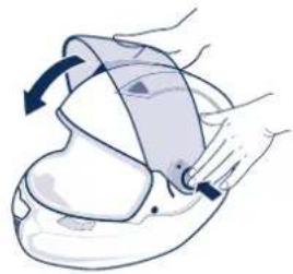 Schuberth SR1 - Installation de I'écran de la visière - 4
