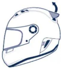 Schuberth SR1 - D-FORCE SPOILER - 2