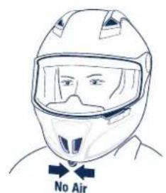 Schuberth SR1 - Ventilatie 5 - kinventilatie - 2