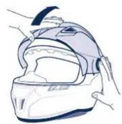 Schuberth SR1 - Het verwijderen van het vizier - 2
