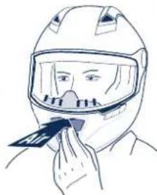 Schuberth SR1 - Ventilation 3 - head ventilation - 1
