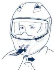 Schuberth SR1 - Ventilation 5 - chin ventilation (2-way chin ventilation) - 4