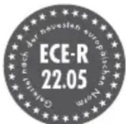 CRIVIT SP803Y - ECE-R 22.05 Homologation - 1