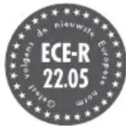 CRIVIT SP803Y - ECE-R 22.05 homologatie - 1