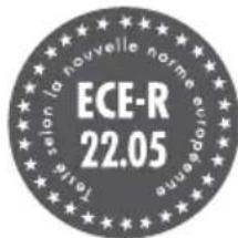 CRIVIT DSMULTIX302 - Caracteristiques du produit Homologation ECE-R 22.05 - 1