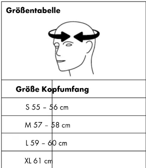 CRIVIT DSMULTIX302 - Auswahld der richtigen HelmgroBe - 1