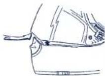 Schuberth S1 Pro - Ventilation 3 - air vent - 1