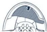 Schuberth S1 Pro - COUSSINET ANTI-BRUIT (fait partie de la livraison) - 2