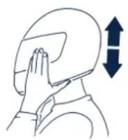 Schuberth S1 Pro - VERIFIER SI LA TAILLE DU CASQUE CHOISIE EST LA BONNE - 1