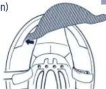 Schuberth S1 Pro - COUSSINET ANTI-BRUIT (fait partie de la livraison) - 1