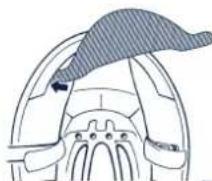 Schuberth S1 Pro - ANTI-NOISE PAD (meegeleverd) - 1