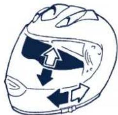 Schuberth S1 Pro - Maniement - 1