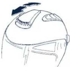 Schuberth J1 - Ventilatie 2 - Hoofdbeluchting - 1