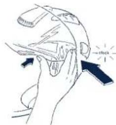 Schuberth J1 - Vizier monteren - 3