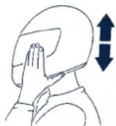Schuberth J1 - VERIFIER SI LA TAILLE DU CASQUE CHOISIE EST LA BONNE - 1