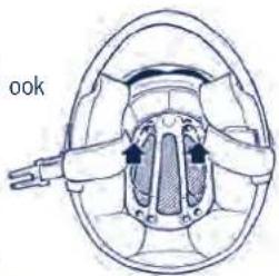 Schuberth J1 - Ventilatie 3 - Hoofdontluchting - 1