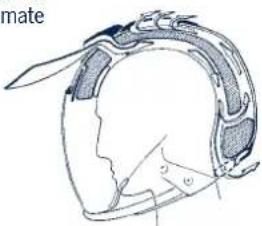 Schuberth J1 - Ventilation device 3 - interior air rem oval - 2