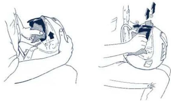 Schuberth J1 - Removing the sun visor - 1