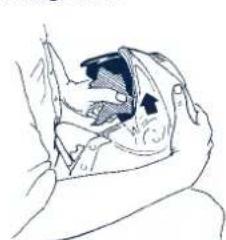 Schuberth J1 - Sonnenvisier-Ausbau - 1